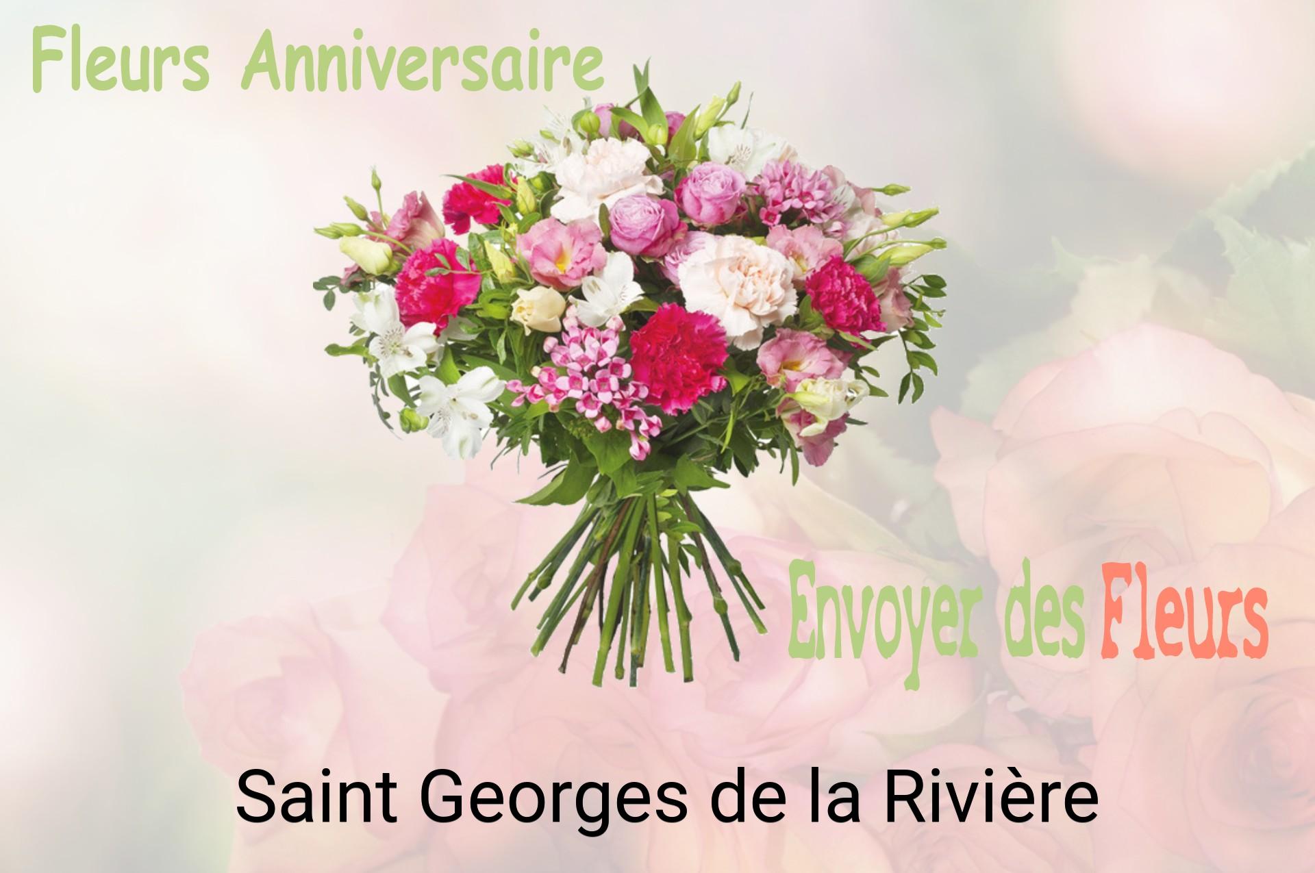 Bouquet de fleurs d’anniversaire livré à Saint-Georges-de-la-Rivière