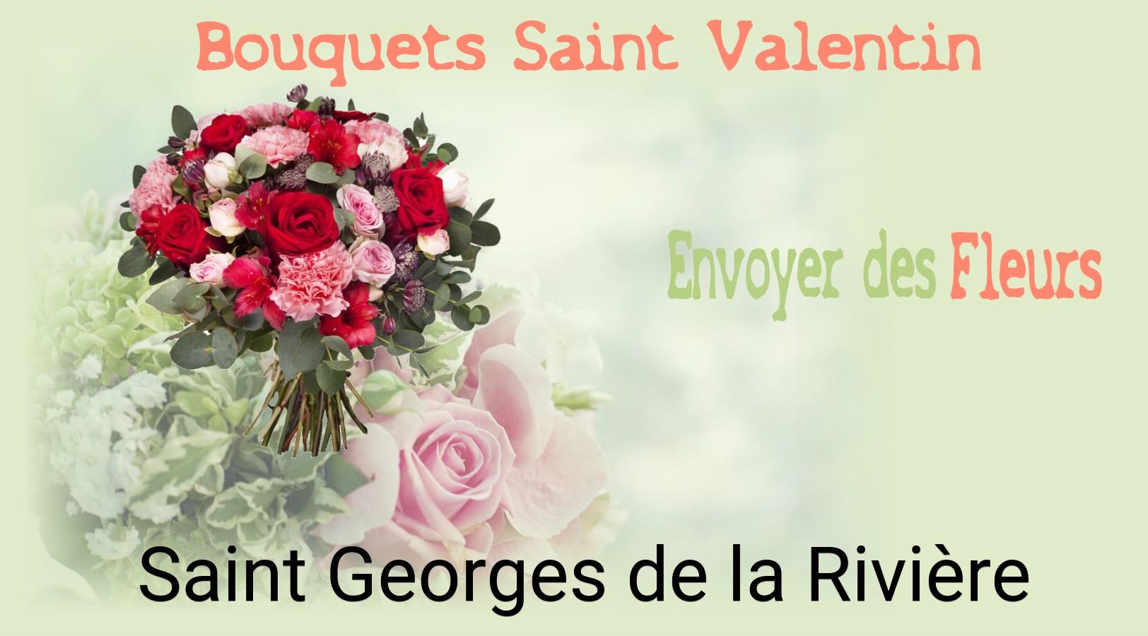 Roses de Saint-Valentin livrées à Saint-Georges-de-la-Rivière